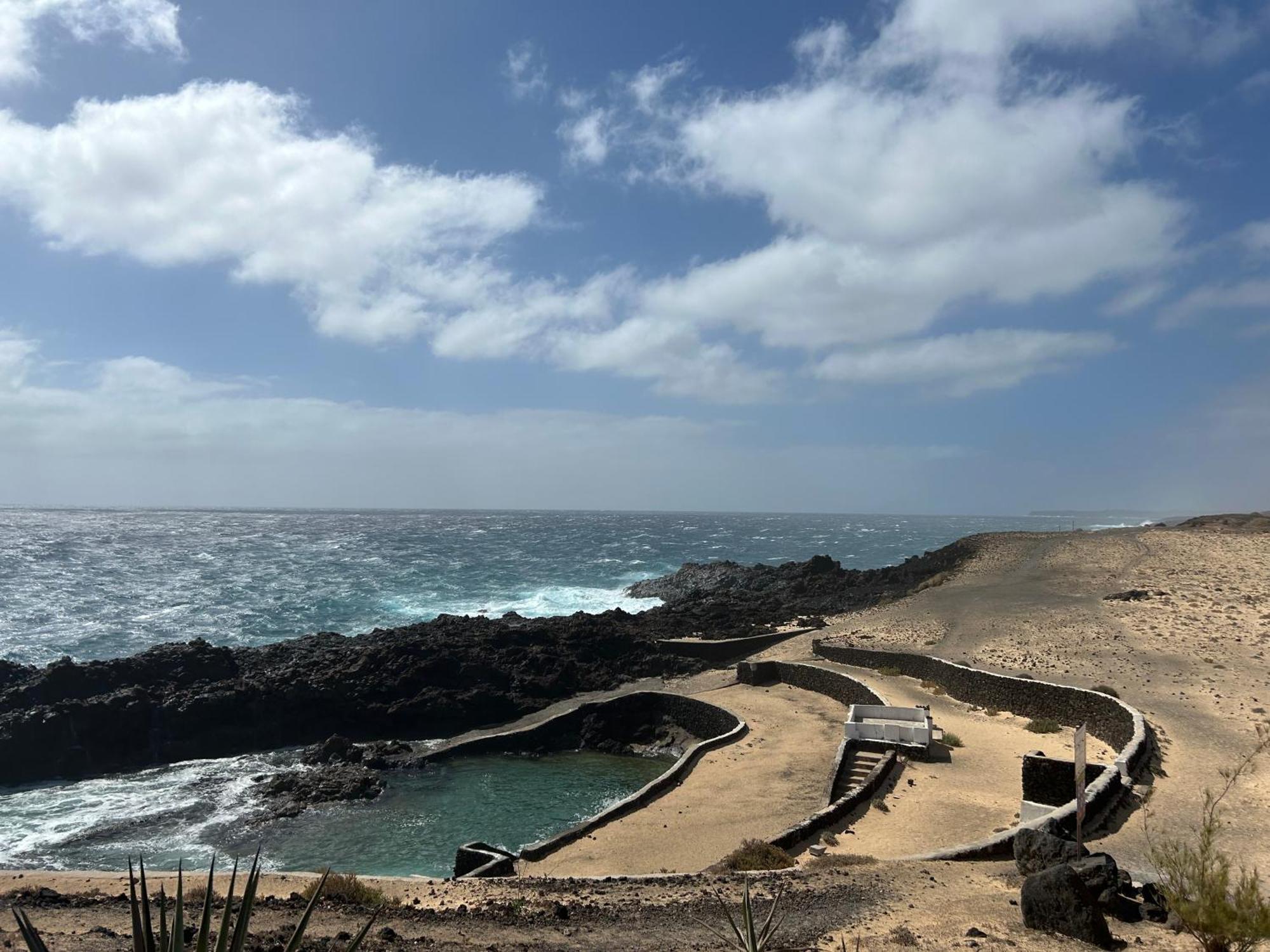 Villa Blanca Nudist Place Charco del Palo Exterior foto